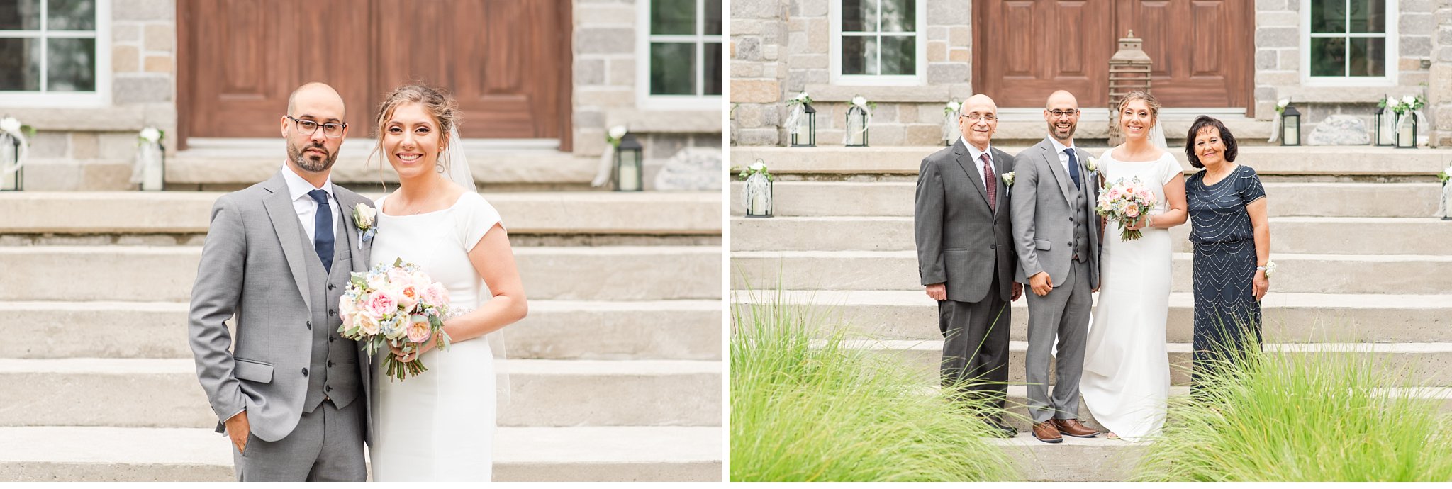 family photos on a wedding day by london ontario wedding photographer life is beautiful photography